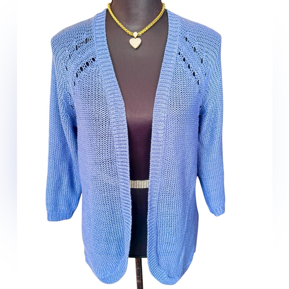 H&M Periwinkle Knit Cardigan - Picture 9 of 10